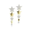 Phillips House Alternating Star Drop Earrings