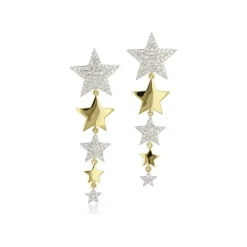 Phillips House Alternating Star Drop Earrings
