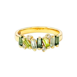 Suzanne Kalan Amalfi Burst Green Mix Half Band