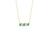 Suzanne Kalan Amalfi Green Mix Bar Pendant
