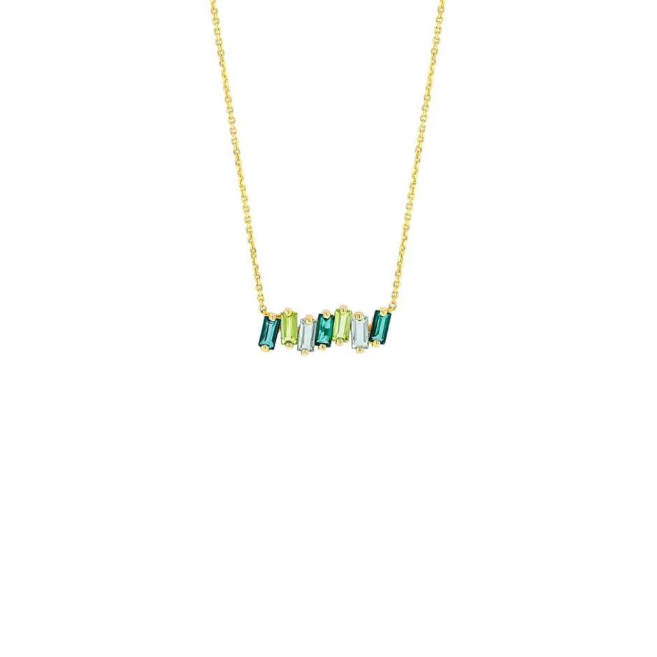 Suzanne Kalan Amalfi Green Mix Bar Pendant