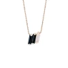 Suzanne Kalan Amalfi Midi Black Ombre Pendant