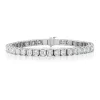 Zadok Privé Asscher Cut Diamond Tennis Bracelet