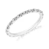 Women Zadok Collection Beaded Eternity Ring