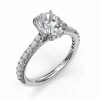 Fana Cathedral Diamond Engagement Ring
