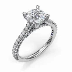 Fana Cathedral Diamond Engagement Ring