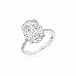 Zadok Collection Chunky Pave Diamond Engagement Ring (Setting Only)