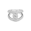 Roberto Coin Cialoma Diamond Single Knot Pave Ring