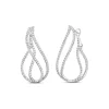 Roberto Coin Classic Diamond Twist Earrings
