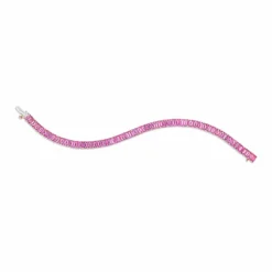 Zadok Collection 15ctw Pink Sapphire Bracelet