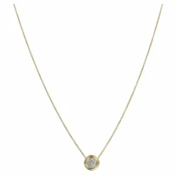 Marco Bicego Delicati Gold And Diamond Pave Bead Pendant
