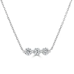 Zadok Collection Diamond Bar Necklace