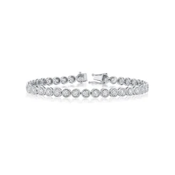 Zadok Collection Diamond Bezel Tennis Bracelet