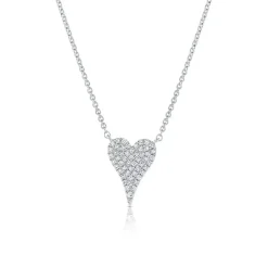 Zadok Collection Diamond Heart Necklace