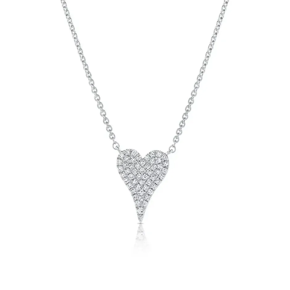 Zadok Collection Diamond Heart Necklace
