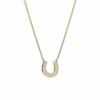 Zadok Collection Diamond Horseshoe Pendant