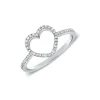 Zadok Collection Diamond Open Heart 0.14ct Ring