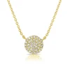 Zadok Collection Diamond Small Disc Necklace