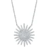 Zadok Collection Diamond Starburst Necklace