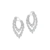 Zadok Collection Double Dangle Diamond Earrings