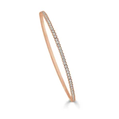 Zadok Collection Flexible Diamond Bangle 0.75ctw