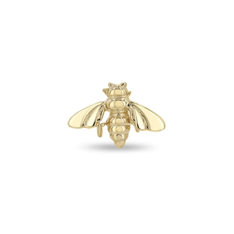 Zoe Chicco Gold Bee Studs