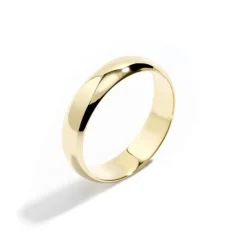 Women Zadok Collection Half Round Classic Wedding Band