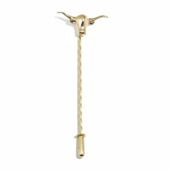 Zadok Collection Longhorn Hat Pin