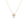 Roberto Coin Love In Verona Flower Diamond Necklace