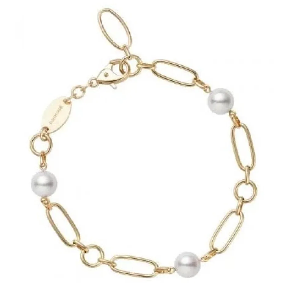 Mikimoto M Code Akoya Cultured Pearl Bracelet