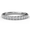Women Fana Matching Band to Diamond Solitaire Engagement Ring