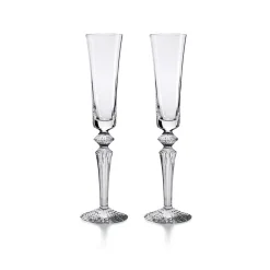 Baccarat Mille Nuits Flutissimo Set Of 2 Flute Glass