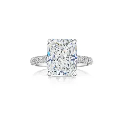 Zadok Collection Pave Diamond Engagement Ring Engagement Ring