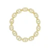 Zadok Collection Pave Diamond Mariner Link Bracelet