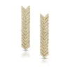 Anita Ko Pave Diamond Zipper Drop Earrings
