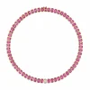 Zadok Collection Pink Sapphire And Diamond Choker Necklace