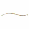 Zadok Collection Platinum Multi-Colored Diamond Tennis With 9.01ctw Multi-Fancy Shape Diamonds Bracelet