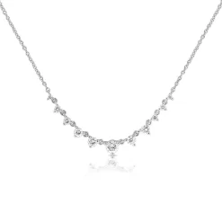 Zadok Collection Prong Diamond Necklace