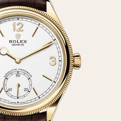 rolex  1908 39 mm, 18 ct yellow gold, polished finish M52508-0006