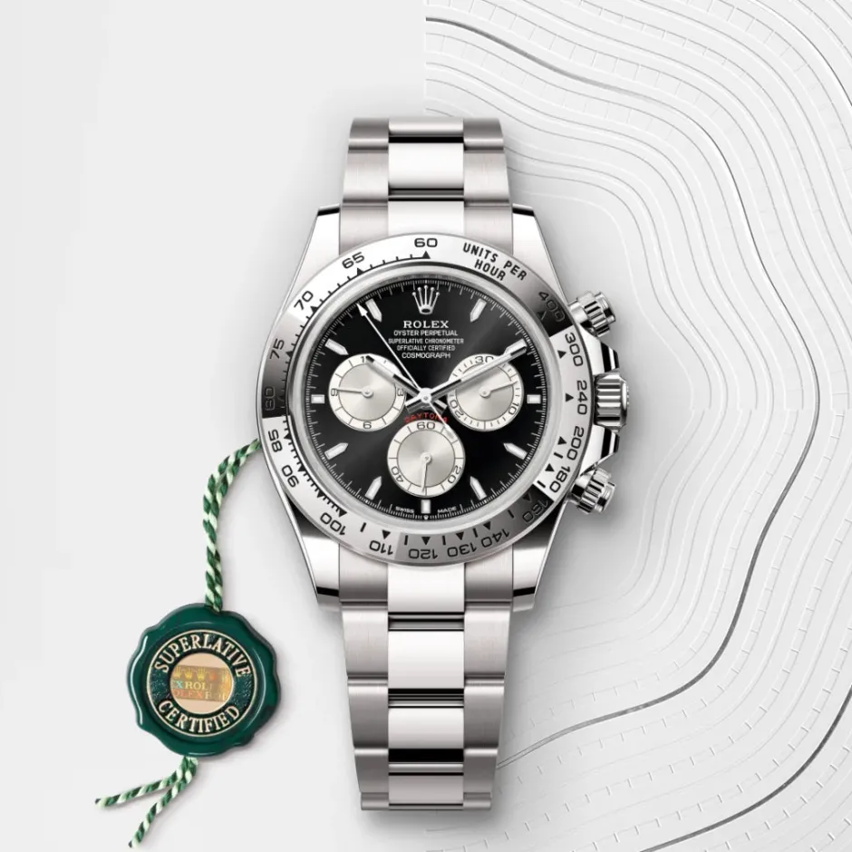 rolex Cosmograph Daytona Oyster, 40 mm, white gold M126509-0001