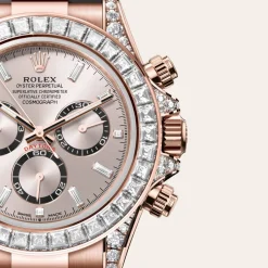 rolex Cosmograph Daytona Oyster, 40 mm, Everose gold and diamonds M126535TBR-0002