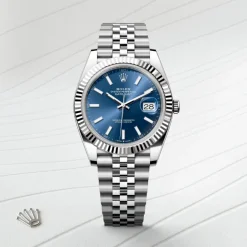 rolex Datejust 41 Oyster, 41 mm, Oystersteel and white gold M126334-0002