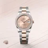 rolex  Datejust 36 Oyster, 36 mm, Oystersteel, Everose gold and diamonds M126281RBR-0016
