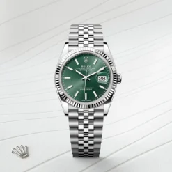 rolex Datejust 36 Oyster, 36 mm, Oystersteel and white gold M126234-0051