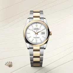 rolex Datejust 36 Oyster, 36 mm, Oystersteel and yellow gold M126203-0020