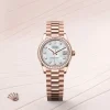 rolex  Datejust 31 Oyster, 31 mm, Everose gold and diamonds M278285RBR-0005