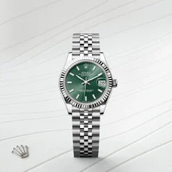 rolex Datejust 31 Oyster, 31 mm, Oystersteel and white gold M278274-0018