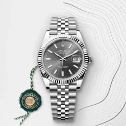 rolex Datejust 41 Oyster, 41 mm, Oystersteel and white gold M126334-0014