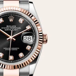 rolex Datejust 36 Oyster, 36 mm, Oystersteel and Everose gold M126231-0020