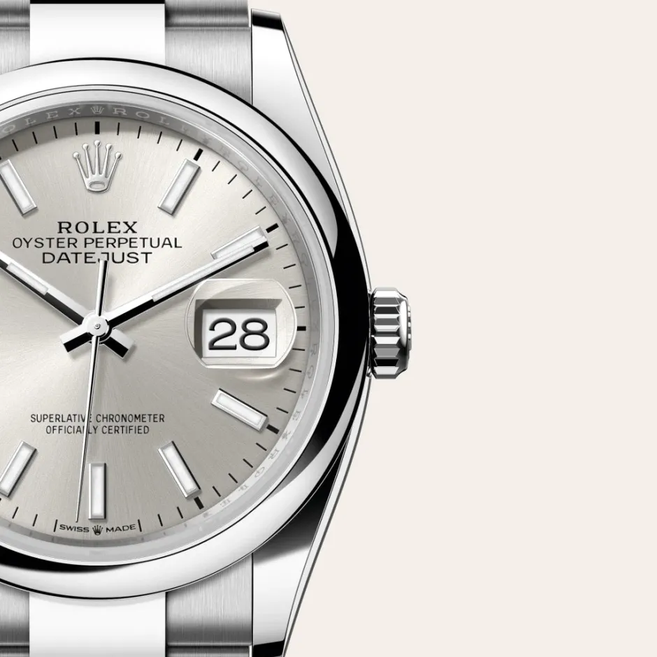 rolex Datejust 36 Oyster, 36 mm, Oystersteel M126200-0002